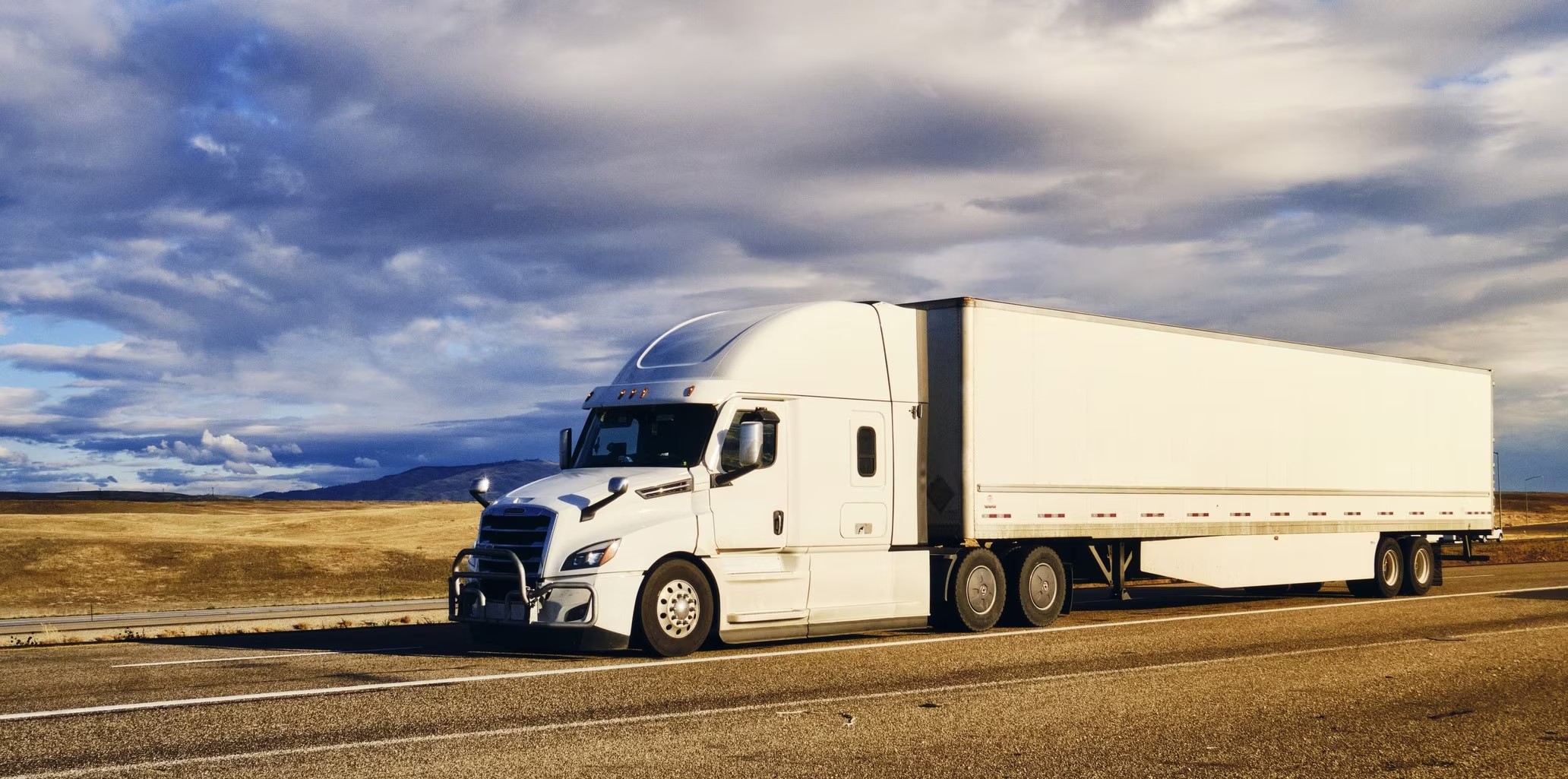 Haulin In Full Fleet Services fleet on the highway